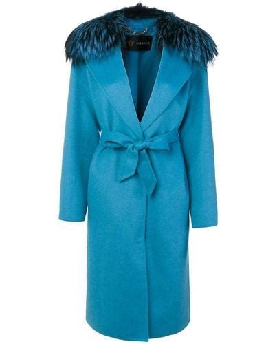 versace coat blue|versace coats for sale.